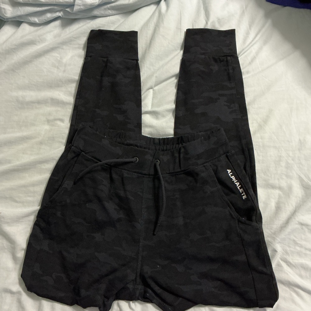 Alphalete Black Camo Joggers